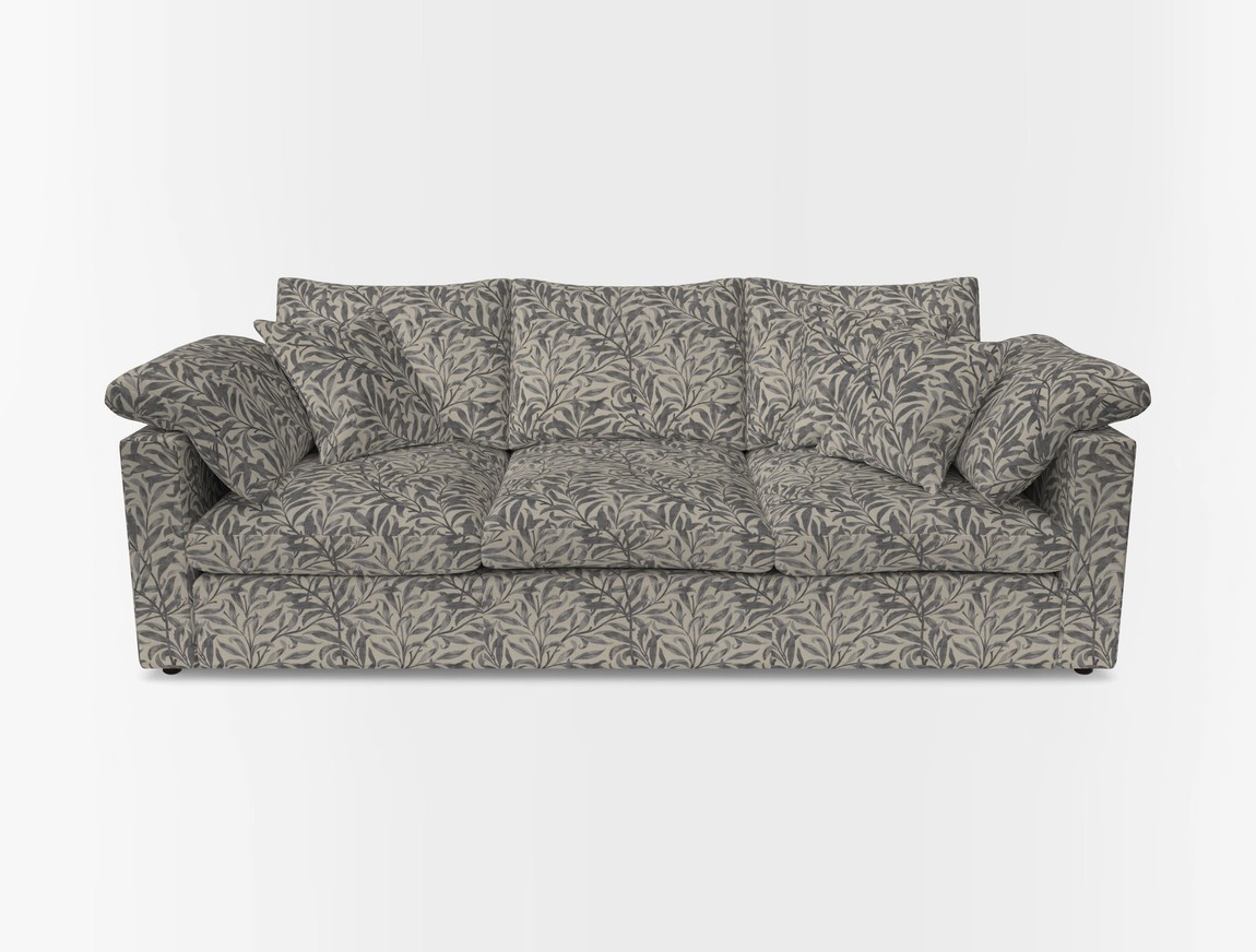 4 Seater Straight Arm Sofa