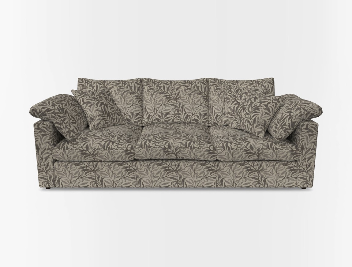 4 Seater Straight Arm Sofa