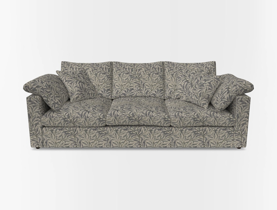 4 Seater Straight Arm Sofa