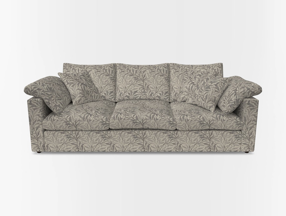 4 Seater Straight Arm Sofa