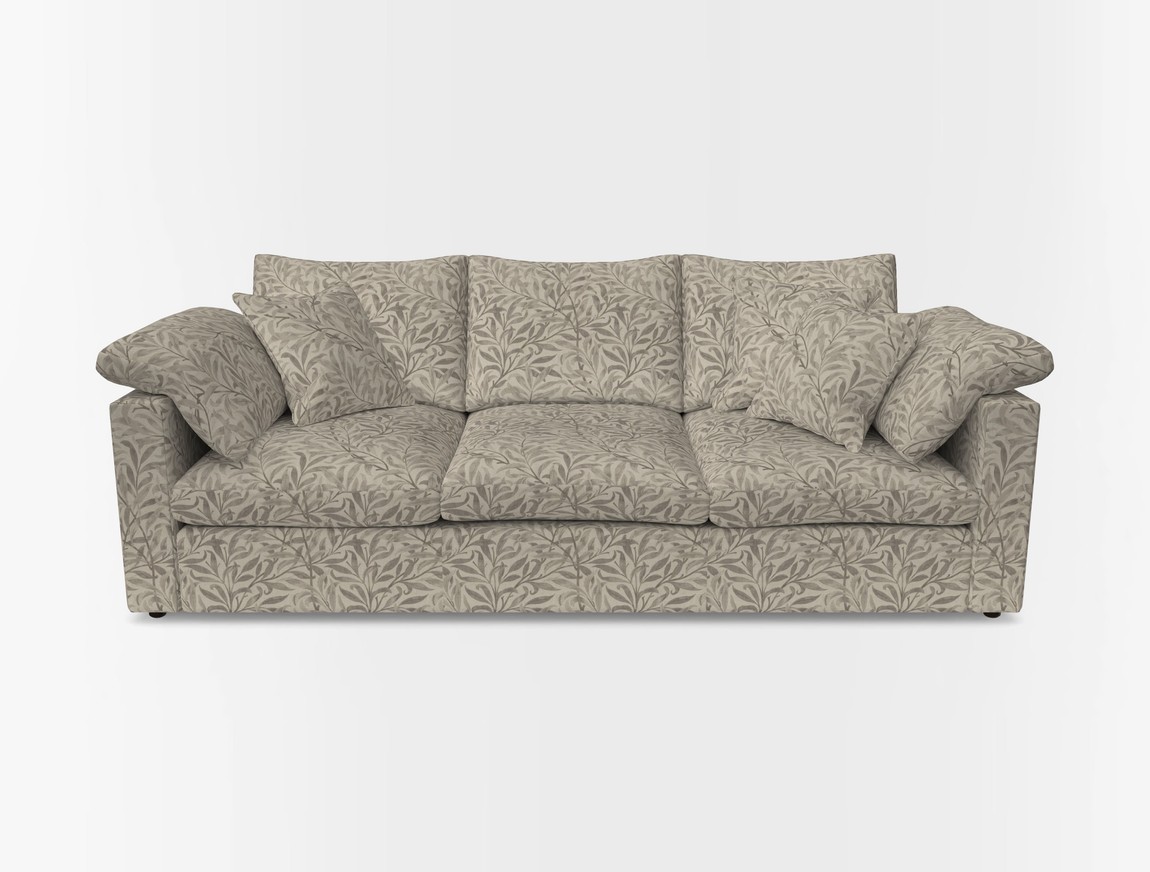 4 Seater Straight Arm Sofa