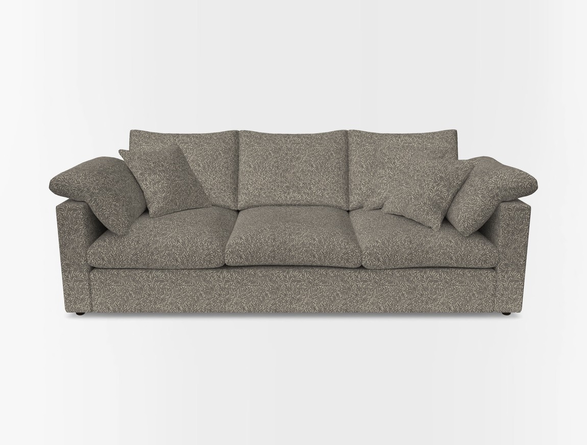 4 Seater Straight Arm Sofa