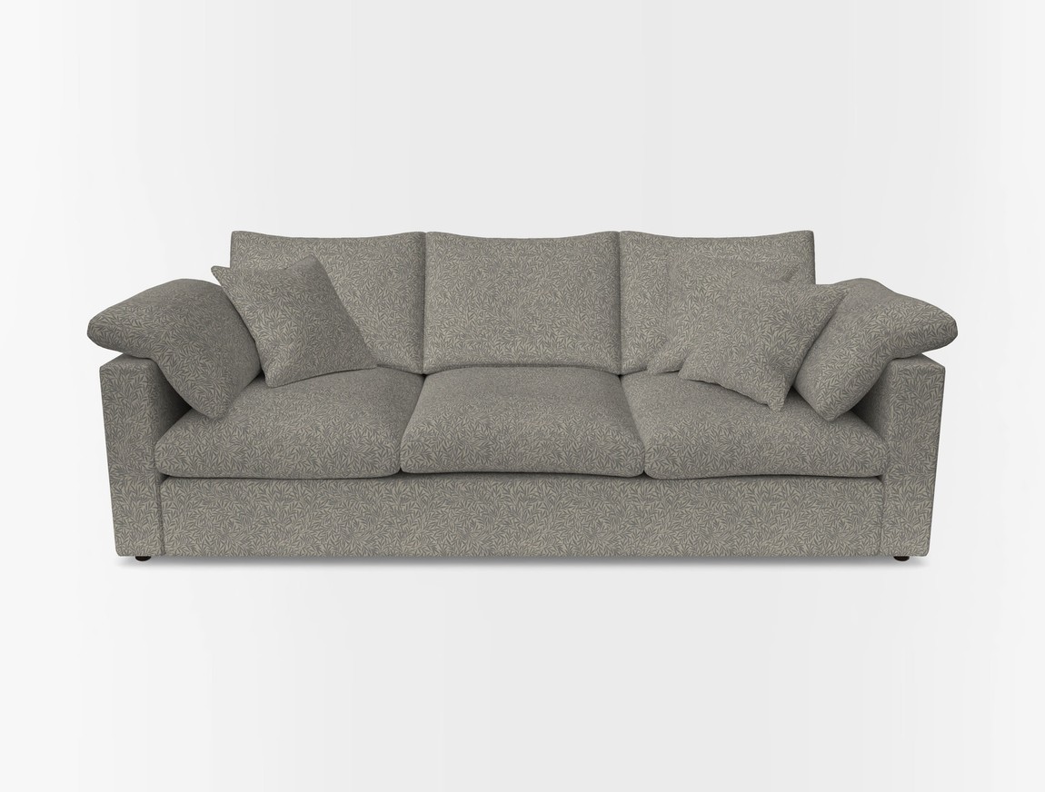 4 Seater Straight Arm Sofa