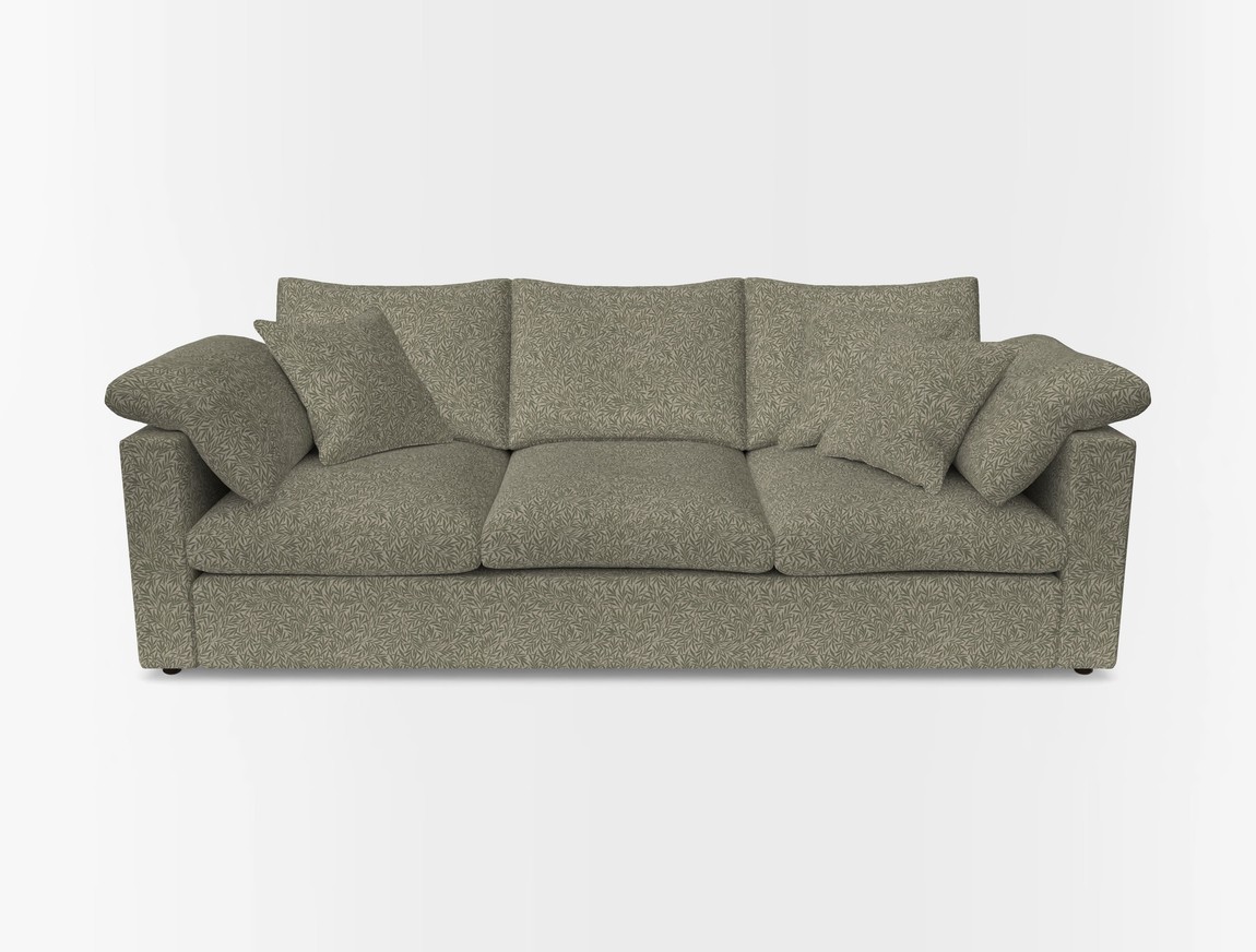 4 Seater Straight Arm Sofa