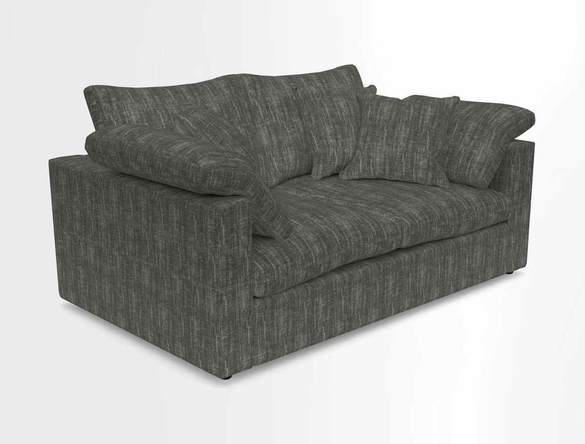 Big Softie Straight Arm 3 Seater Sofa in Sahara Chalk