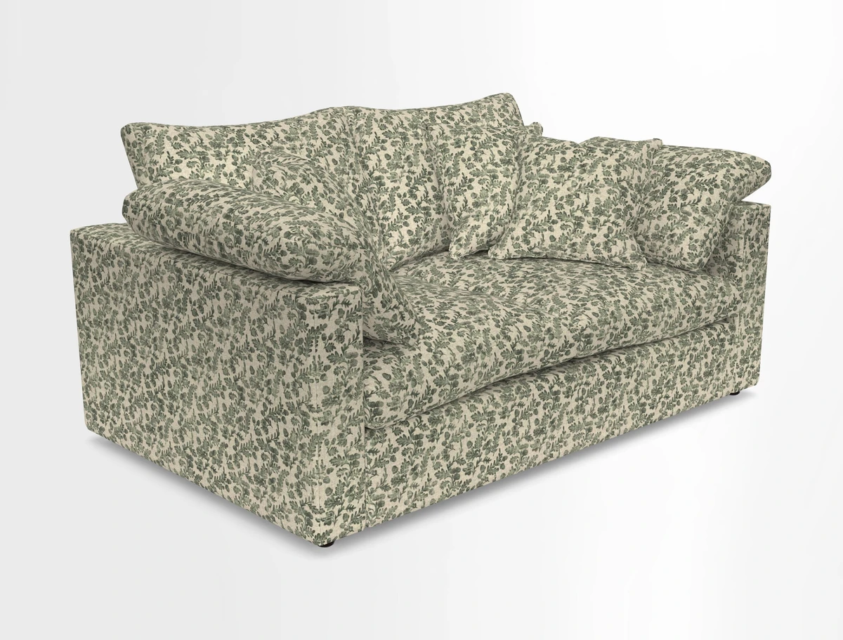 Big Softie Straight Arm 3 Seater Sofa in Sahara Chalk