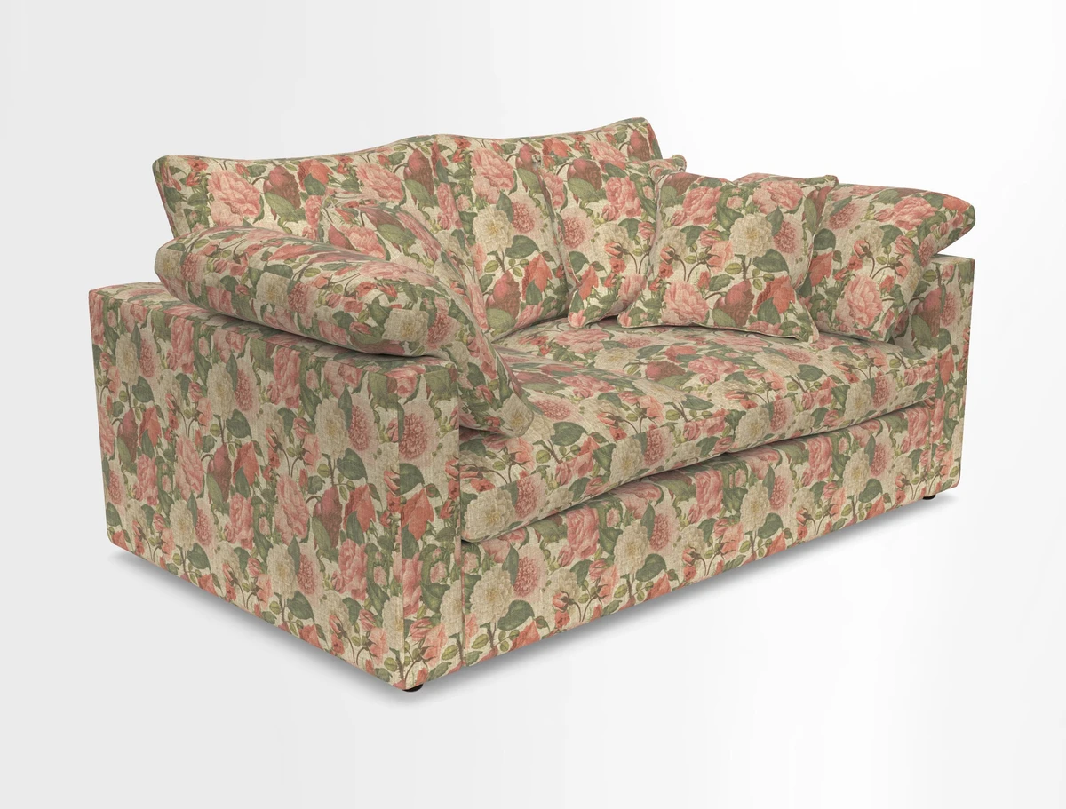 Big Softie Straight Arm 3 Seater Sofa in Sahara Chalk