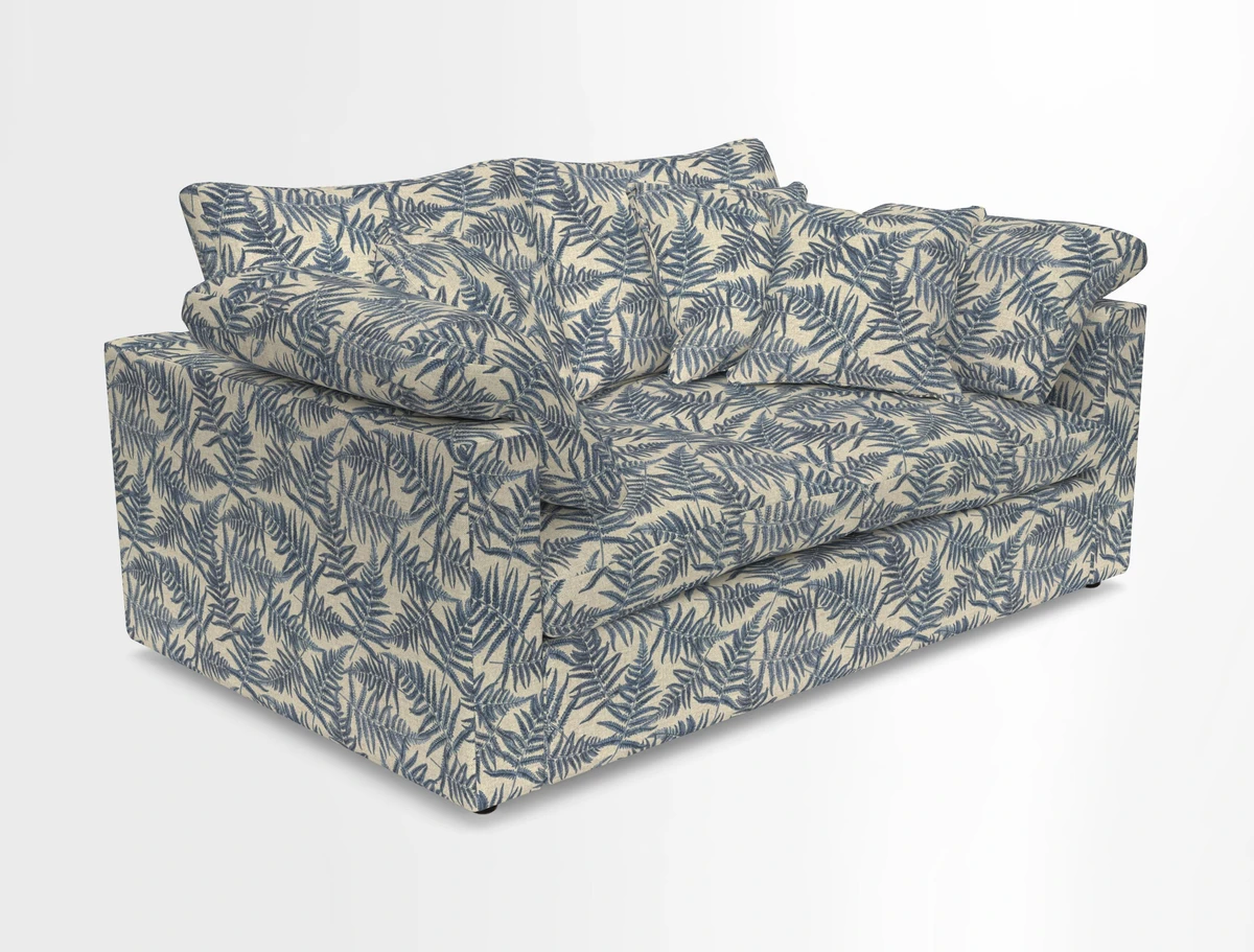 Big Softie Straight Arm 3 Seater Sofa in Sahara Chalk