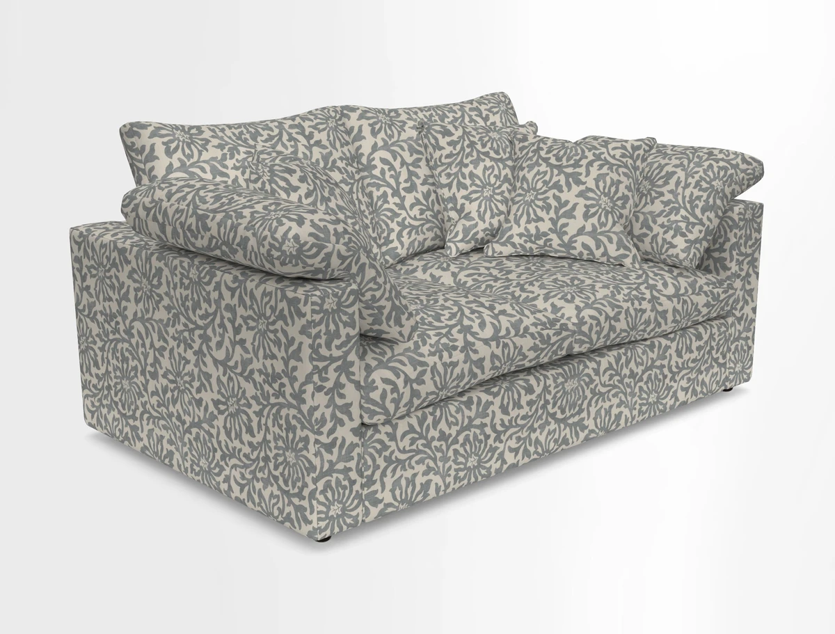 Big Softie Straight Arm 3 Seater Sofa in Sahara Chalk