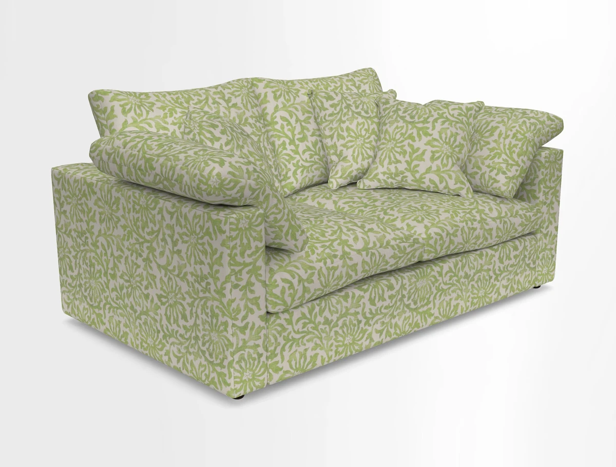 Big Softie Straight Arm 3 Seater Sofa in Sahara Chalk