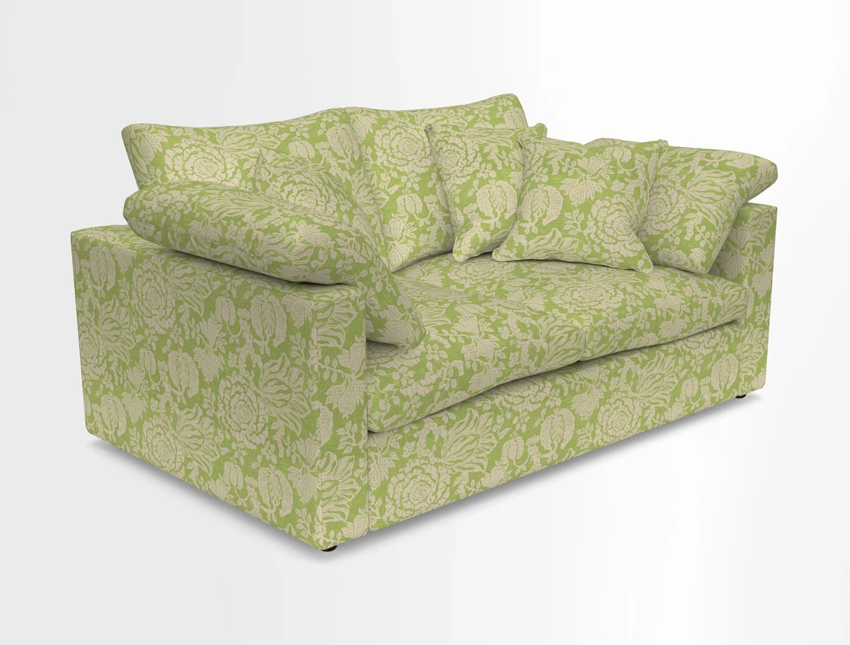 Big Softie Straight Arm 3 Seater Sofa in Sahara Chalk