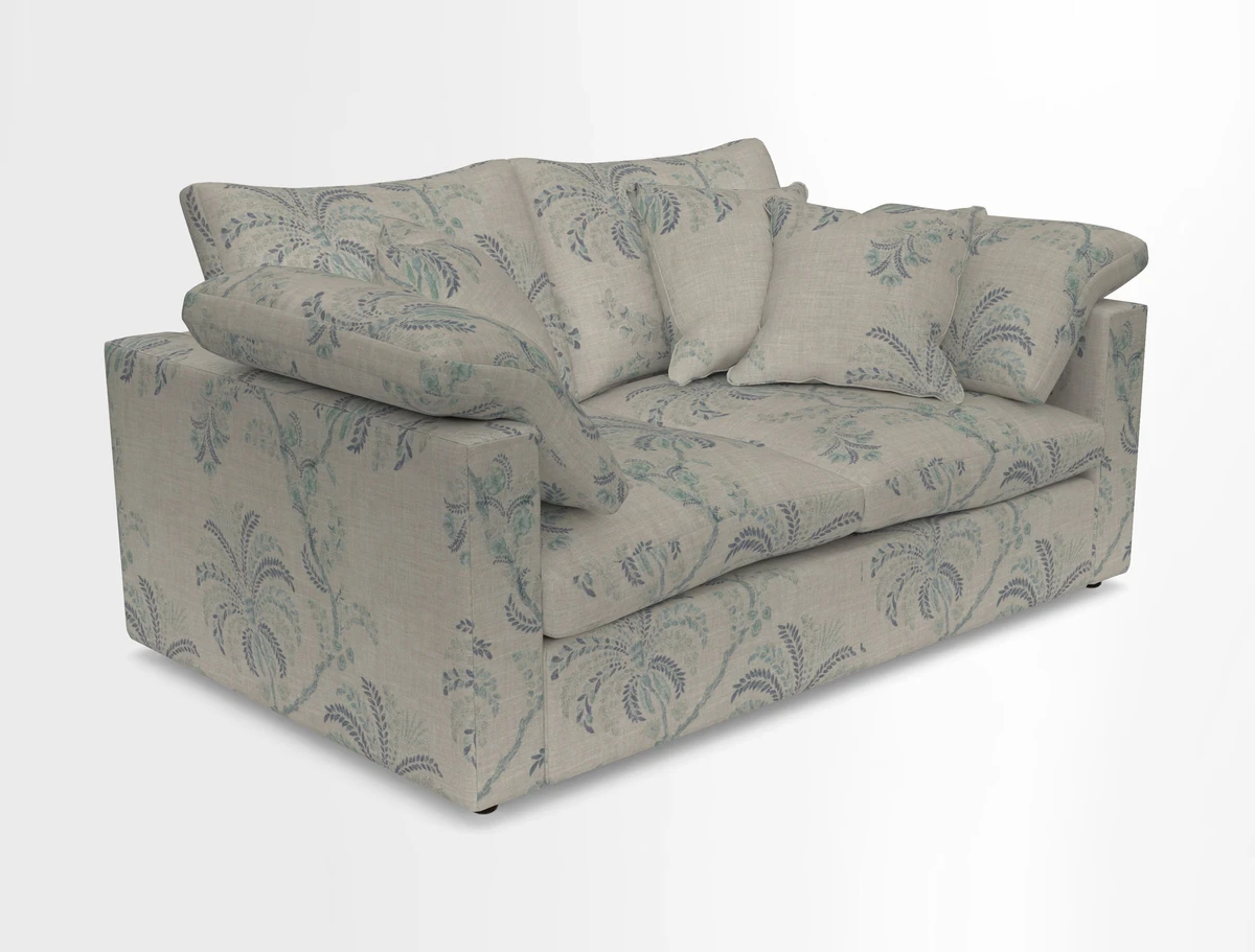 Big Softie Straight Arm 3 Seater Sofa in Sahara Chalk