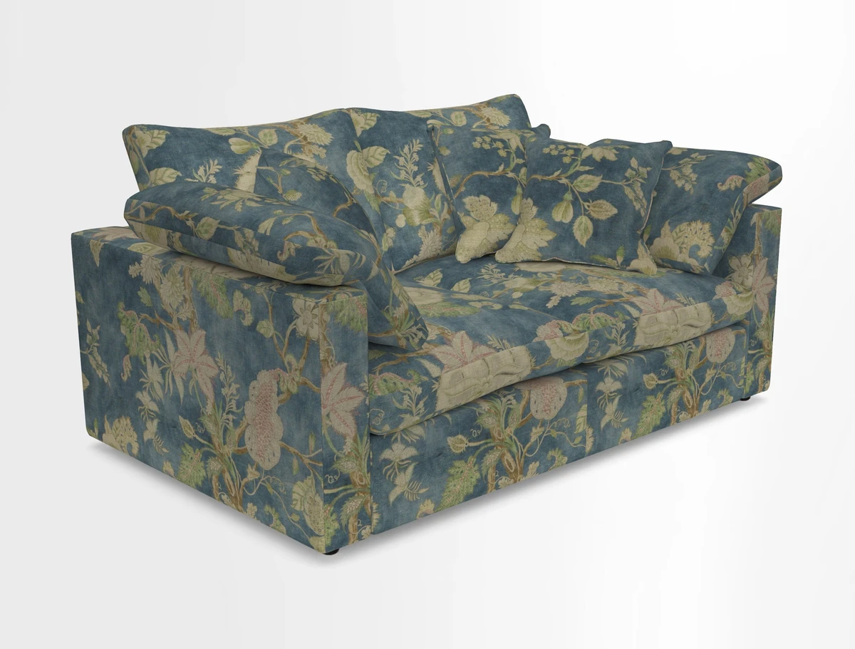 Big Softie Straight Arm 3 Seater Sofa in Sahara Chalk
