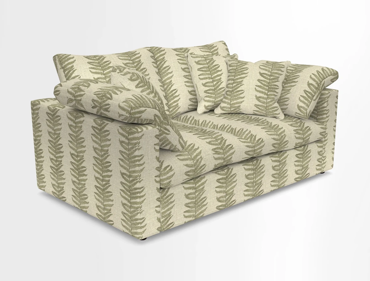 Big Softie Straight Arm 3 Seater Sofa in Sahara Chalk
