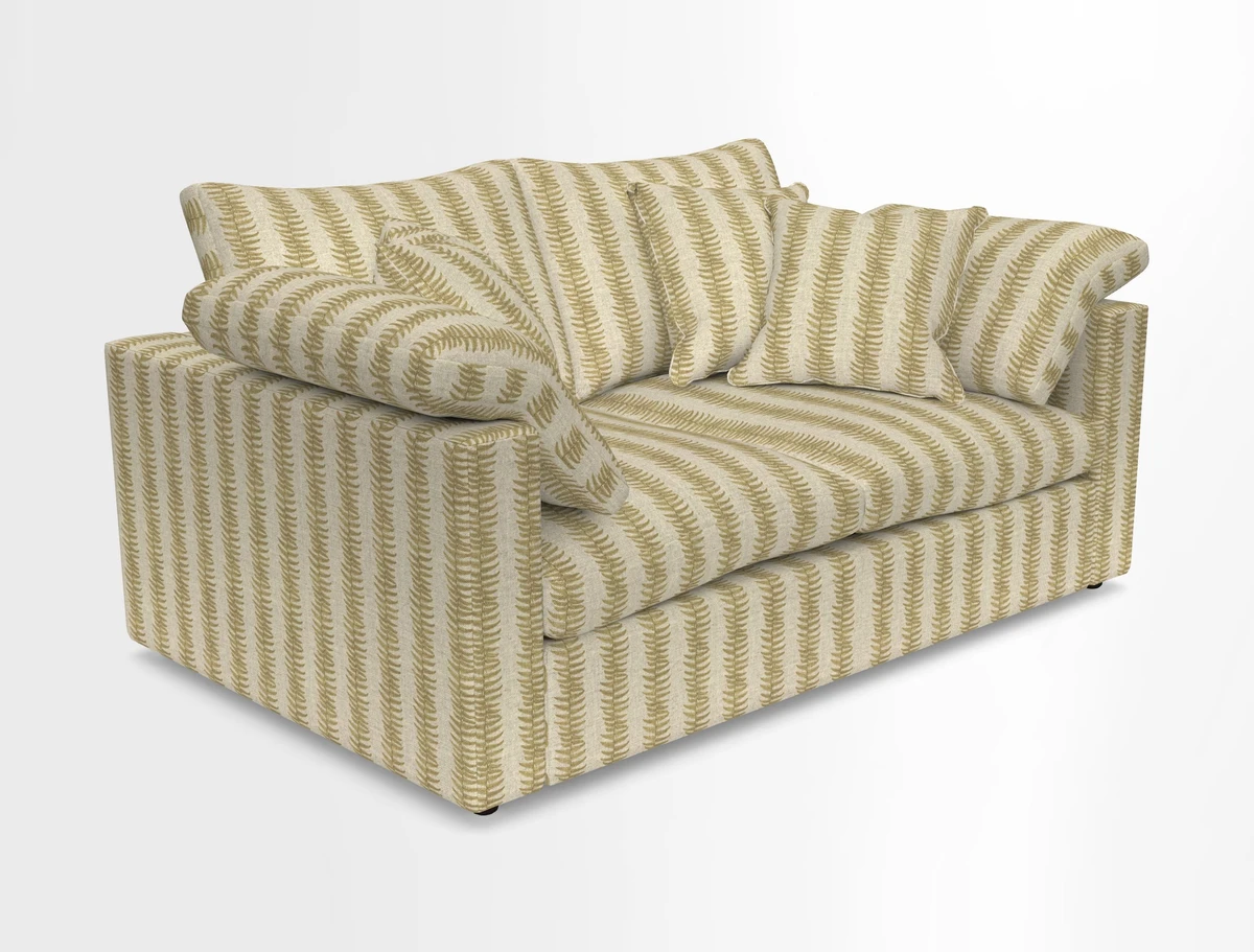 Big Softie Straight Arm 3 Seater Sofa in Sahara Chalk