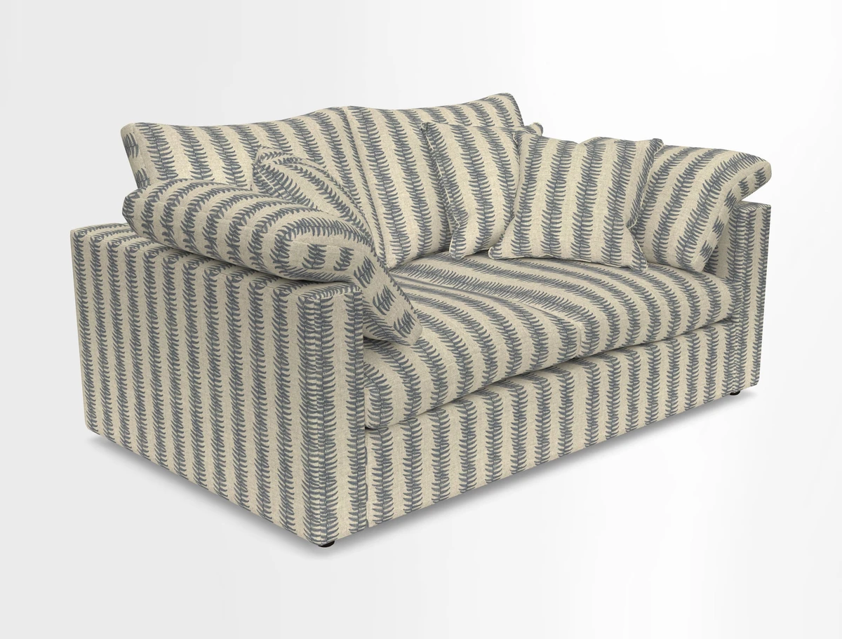 Big Softie Straight Arm 3 Seater Sofa in Sahara Chalk