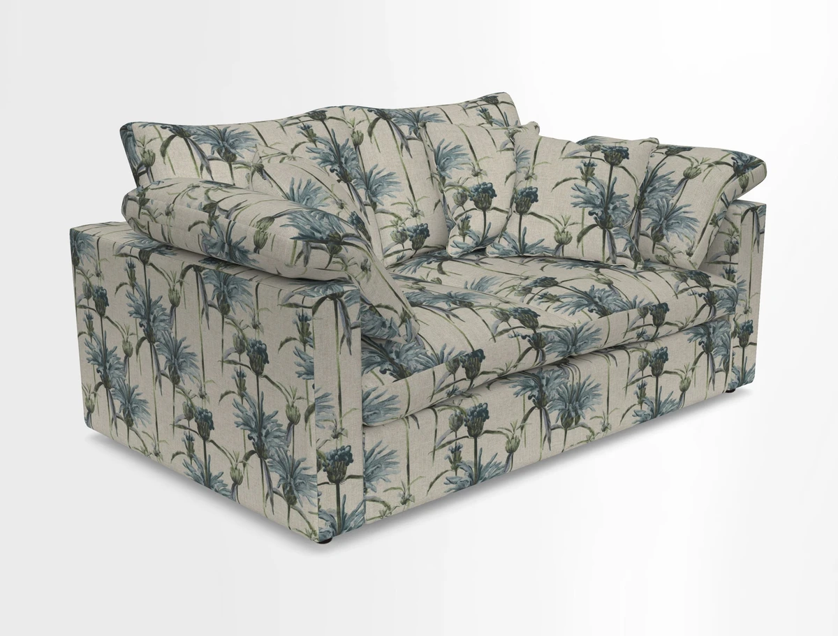 Big Softie Straight Arm 3 Seater Sofa in Sahara Chalk