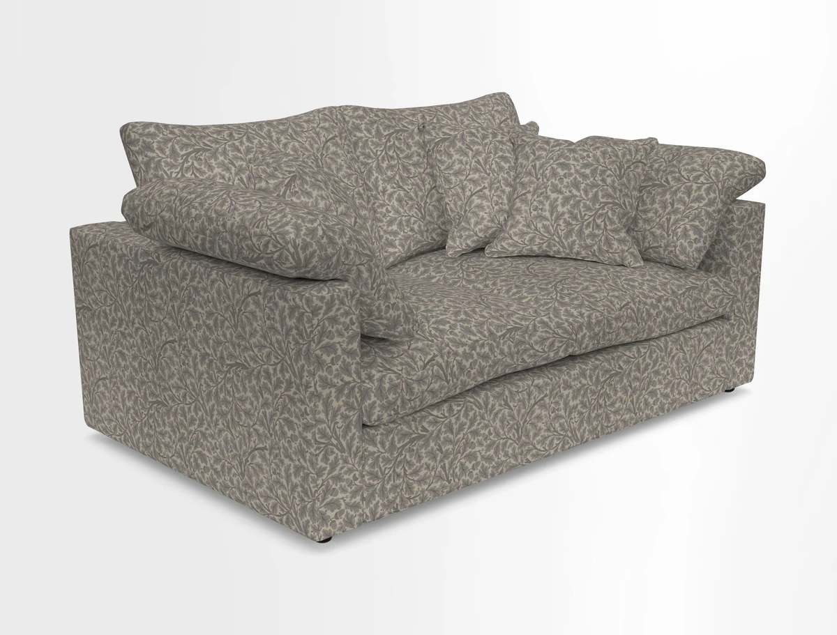 Big Softie Straight Arm 3 Seater Sofa in Sahara Chalk