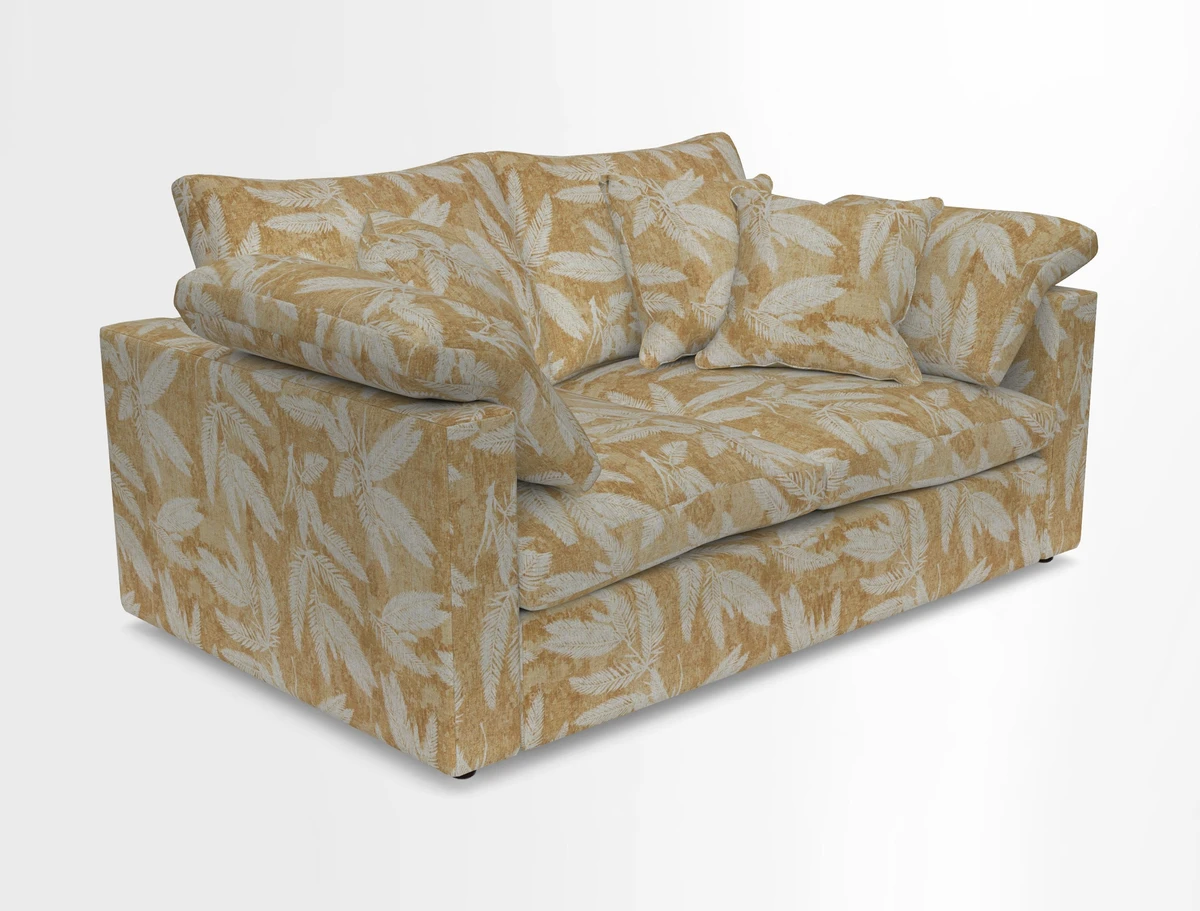 Big Softie Straight Arm 3 Seater Sofa in Sahara Chalk