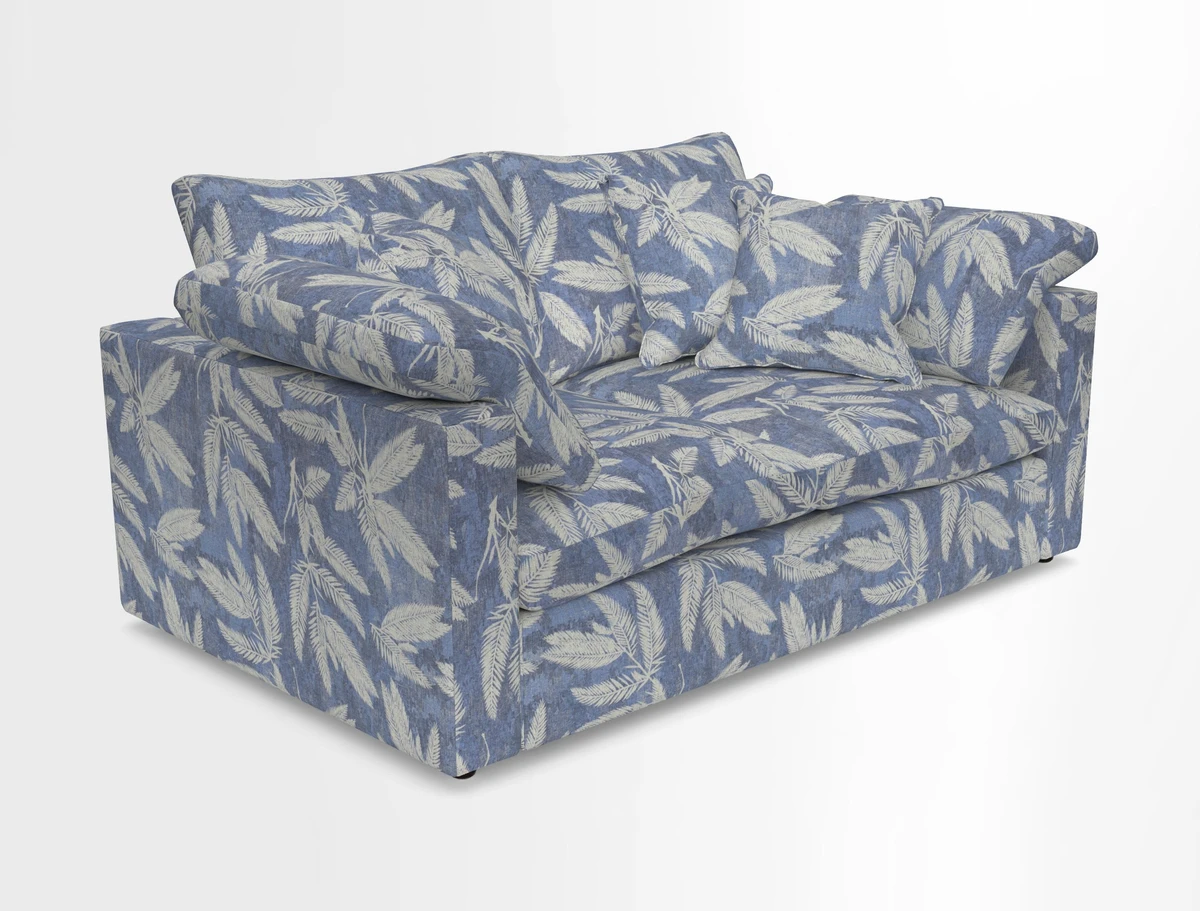 Big Softie Straight Arm 3 Seater Sofa in Sahara Chalk