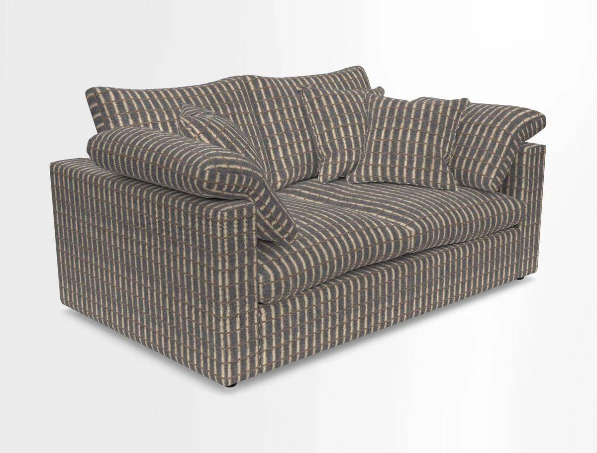 Big Softie Straight Arm 3 Seater Sofa in Sahara Chalk