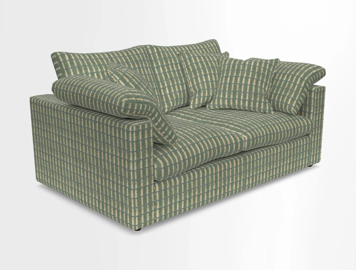 Big Softie Straight Arm 3 Seater Sofa in Sahara Chalk