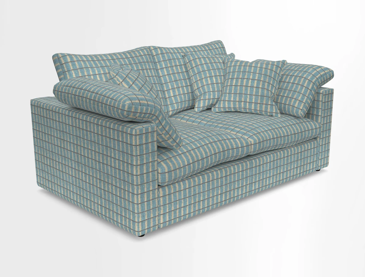 Big Softie Straight Arm 3 Seater Sofa in Sahara Chalk