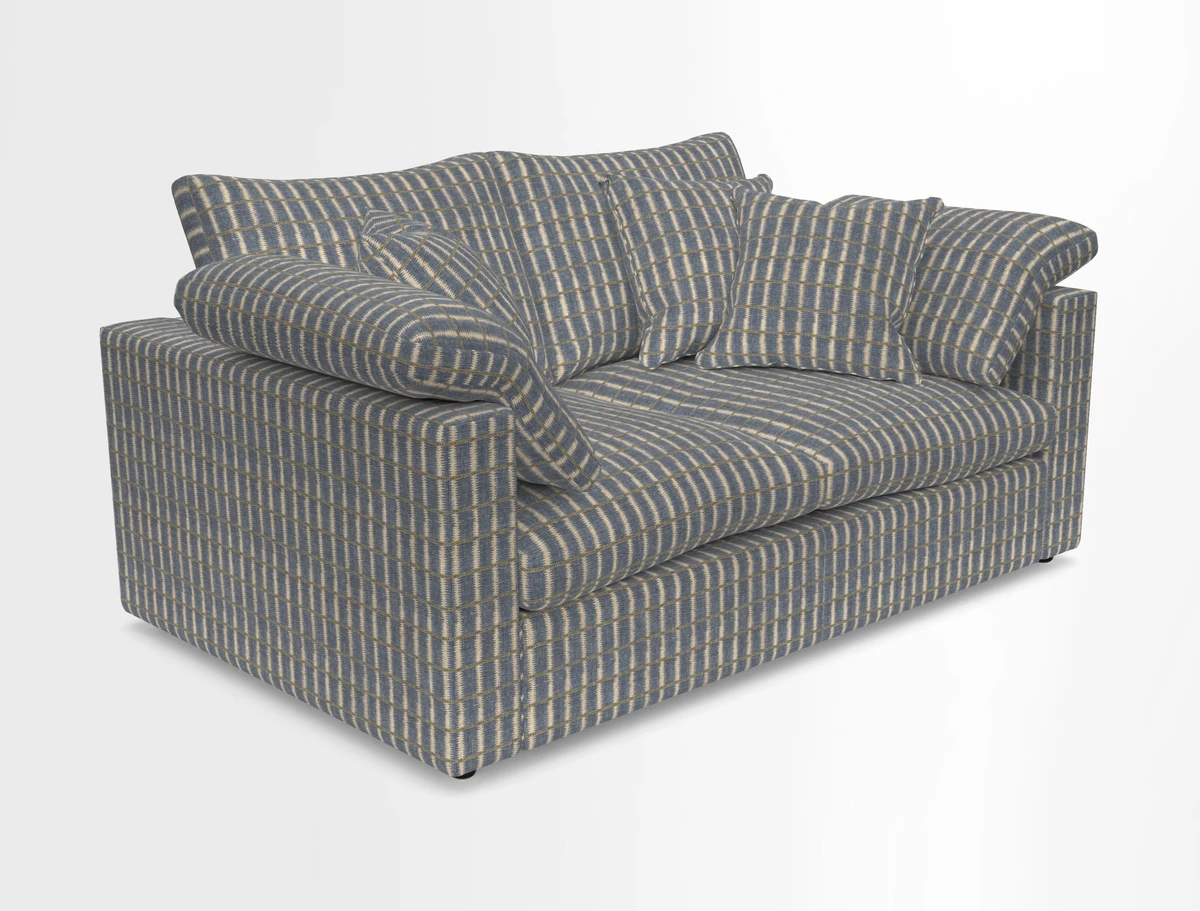 Big Softie Straight Arm 3 Seater Sofa in Sahara Chalk