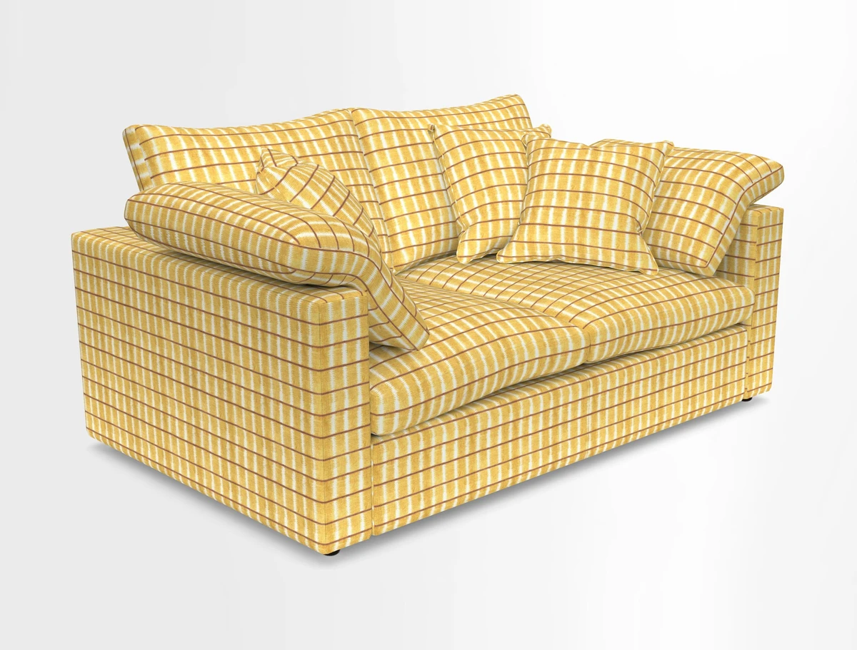 Big Softie Straight Arm 3 Seater Sofa in Sahara Chalk