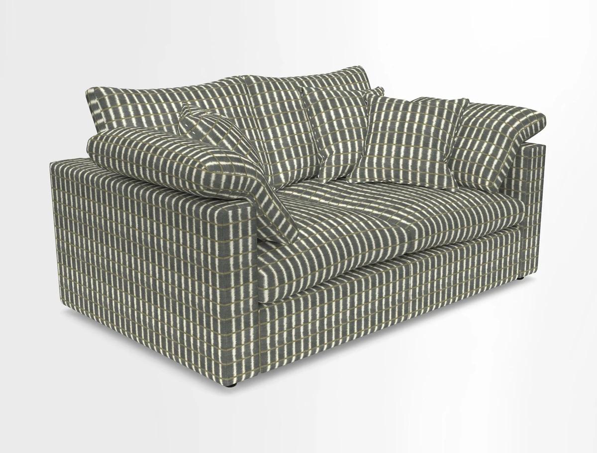 Big Softie Straight Arm 3 Seater Sofa in Sahara Chalk