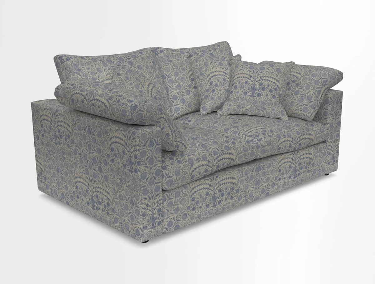 Big Softie Straight Arm 3 Seater Sofa in Sahara Chalk