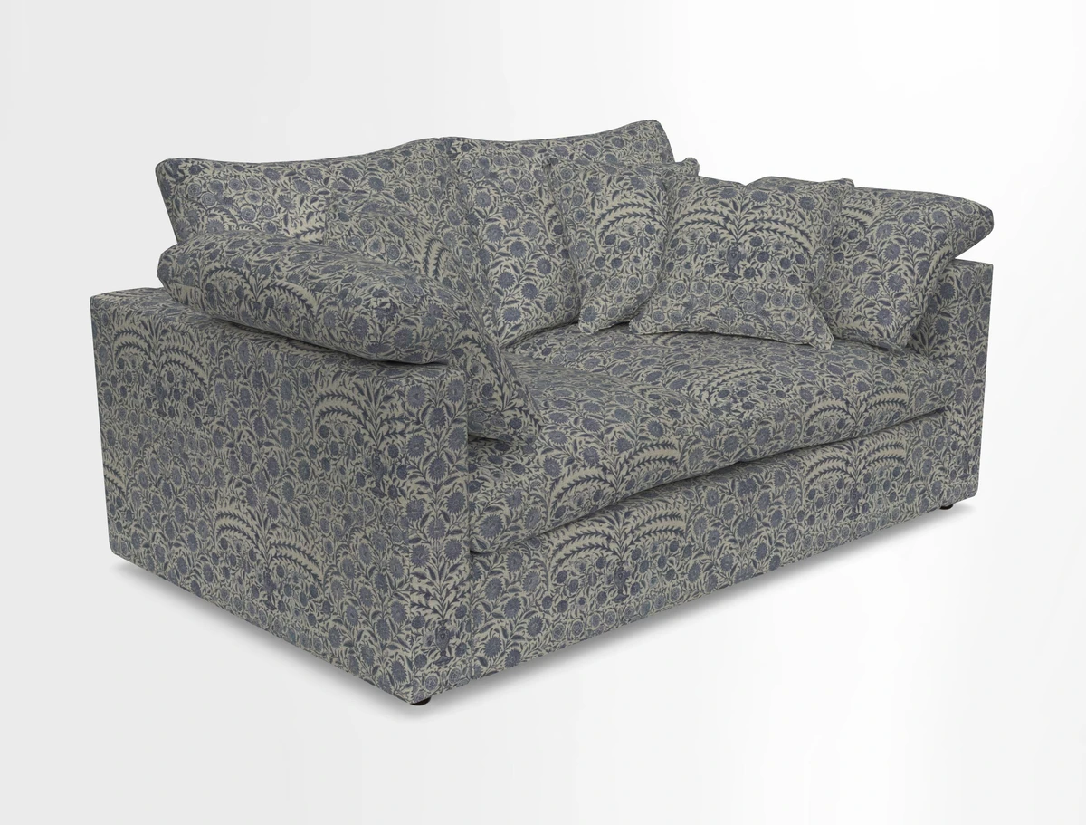 Big Softie Straight Arm 3 Seater Sofa in Sahara Chalk