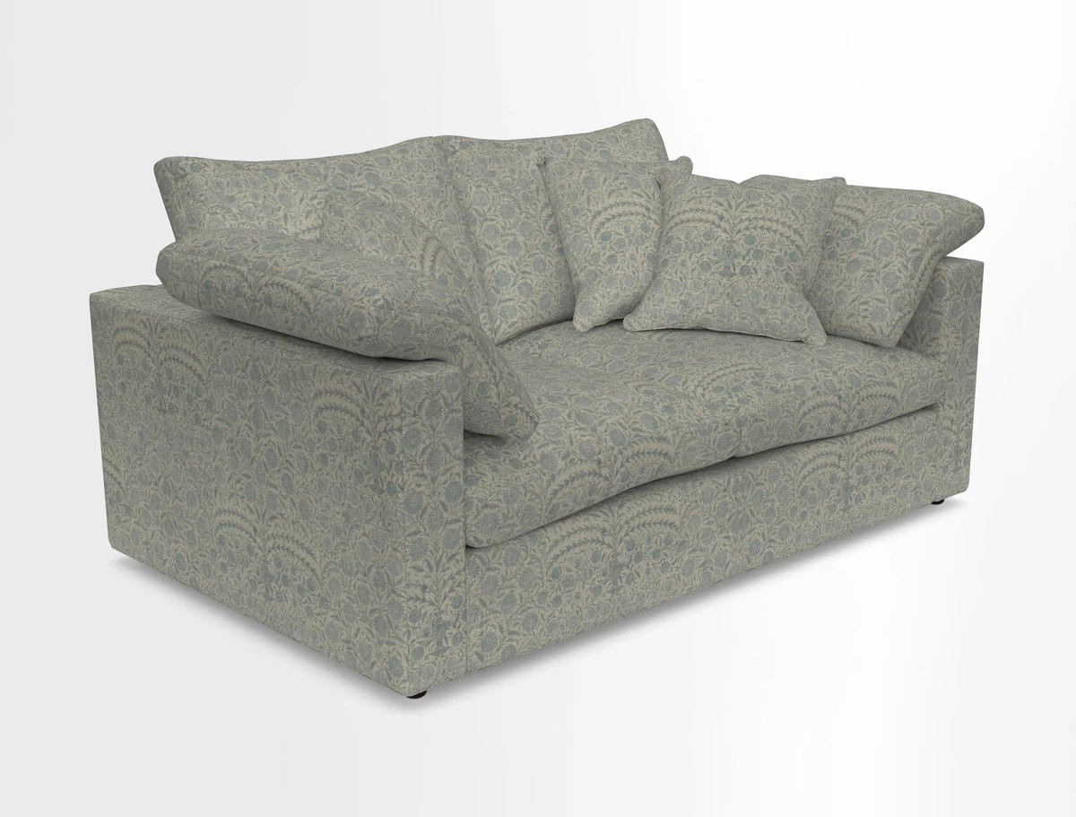 Big Softie Straight Arm 3 Seater Sofa in Sahara Chalk