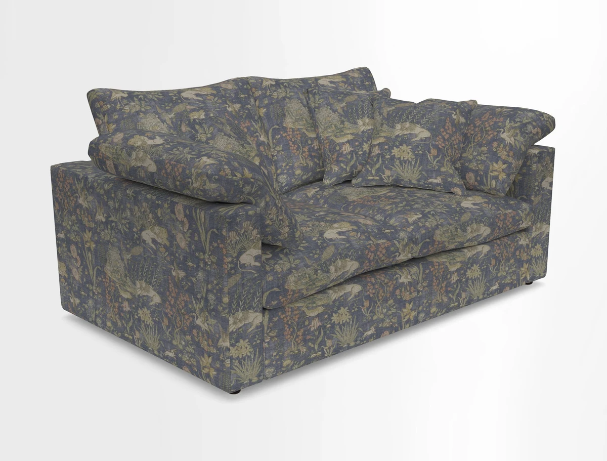 Big Softie Straight Arm 3 Seater Sofa in Sahara Chalk