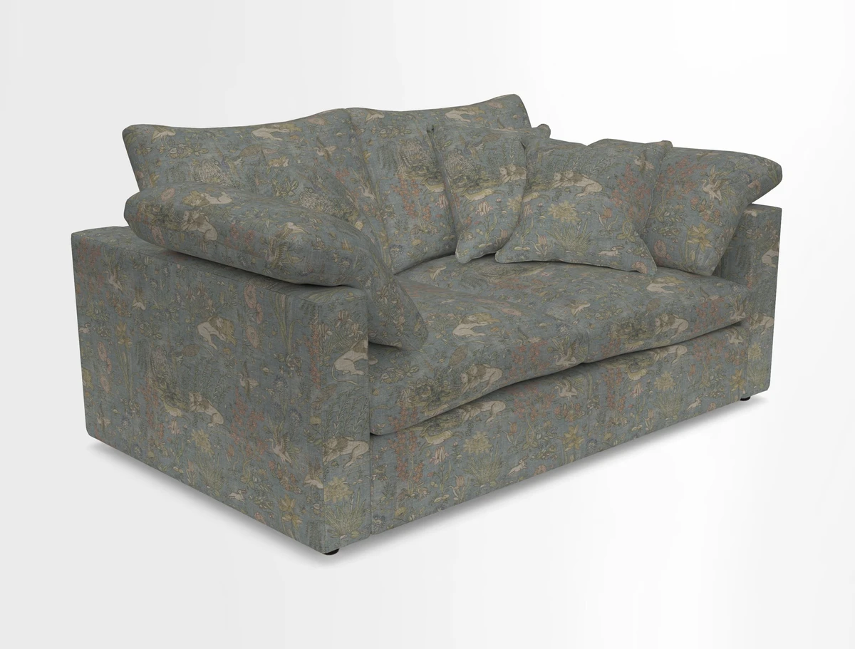 Big Softie Straight Arm 3 Seater Sofa in Sahara Chalk
