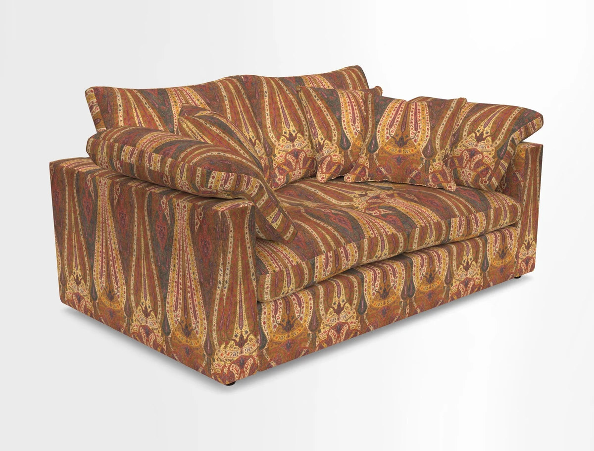 Big Softie Straight Arm 3 Seater Sofa in Sahara Chalk