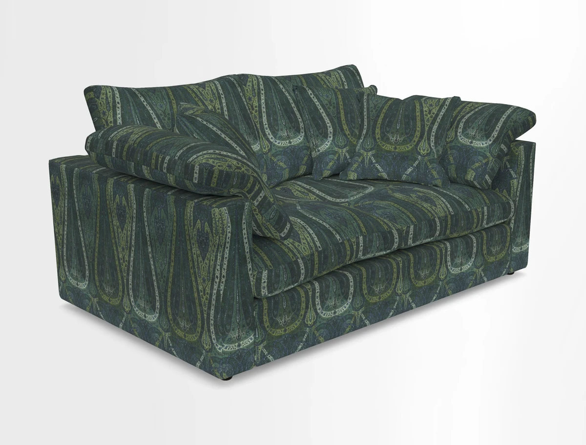 Big Softie Straight Arm 3 Seater Sofa in Sahara Chalk