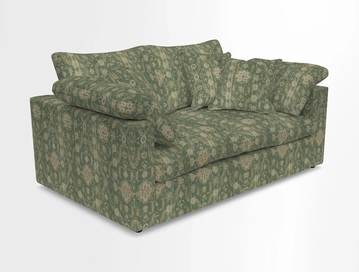 Big Softie Straight Arm 3 Seater Sofa in Sahara Chalk