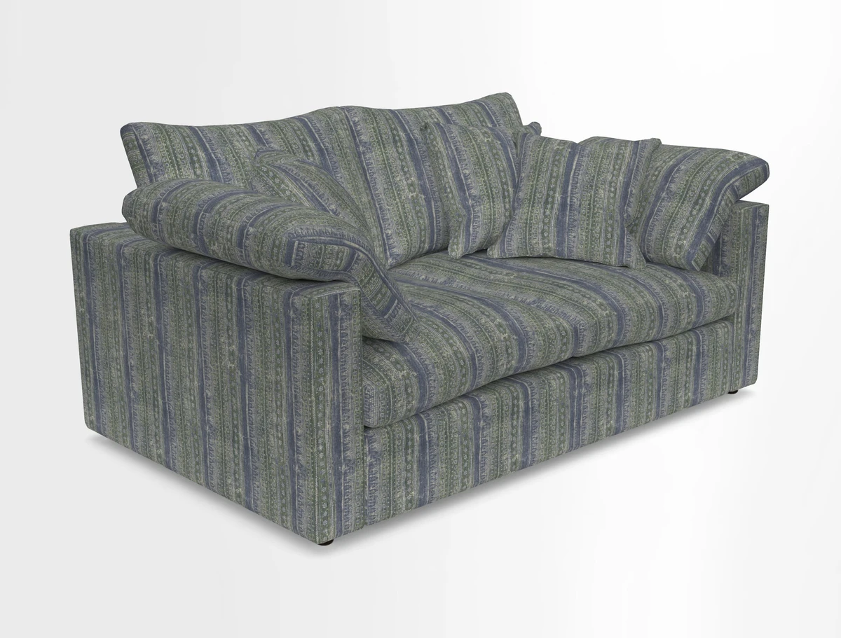 Big Softie Straight Arm 3 Seater Sofa in Sahara Chalk