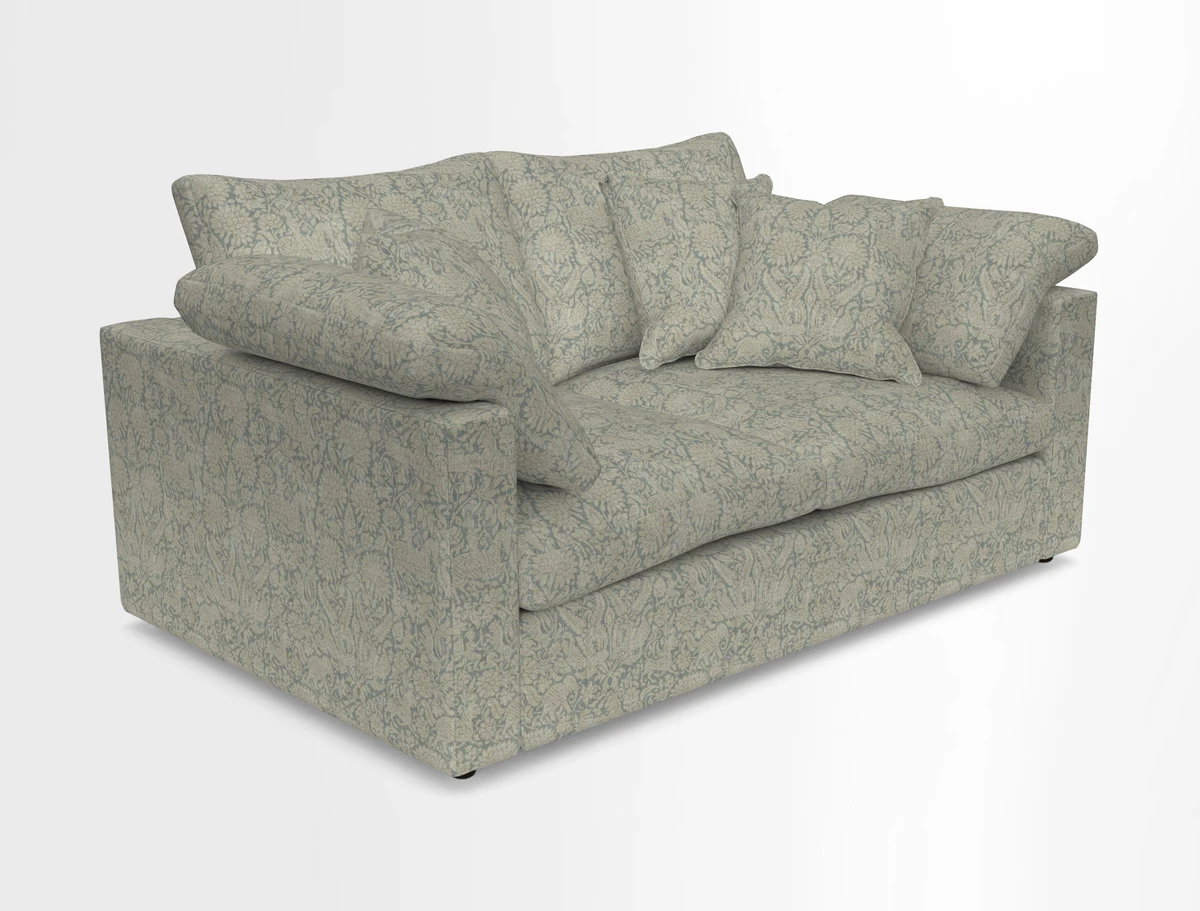 Big Softie Straight Arm 3 Seater Sofa in Sahara Chalk