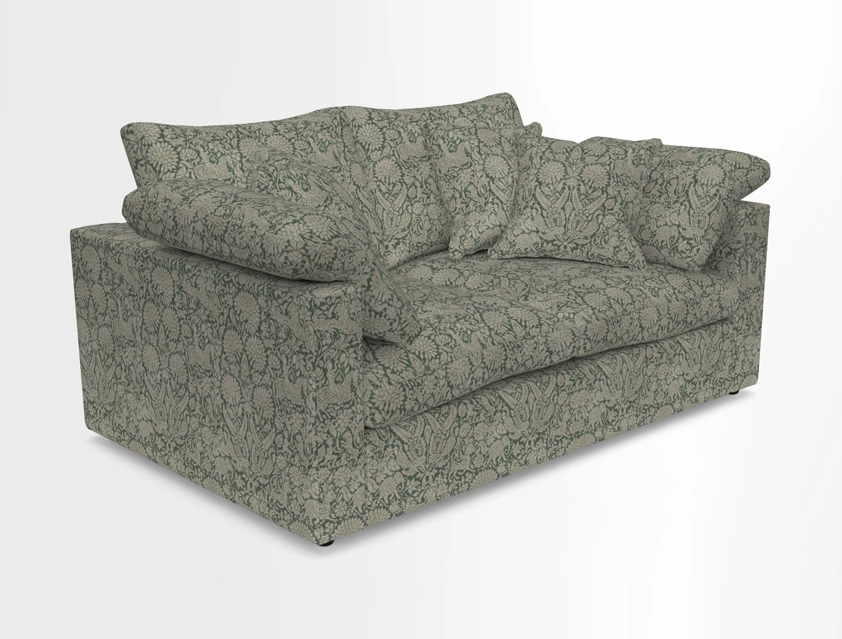 Big Softie Straight Arm 3 Seater Sofa in Sahara Chalk
