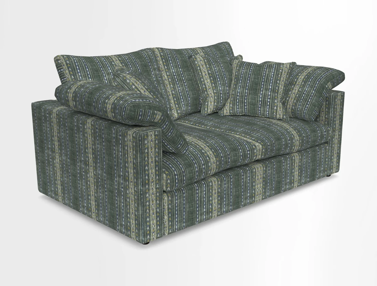 Big Softie Straight Arm 3 Seater Sofa in Sahara Chalk