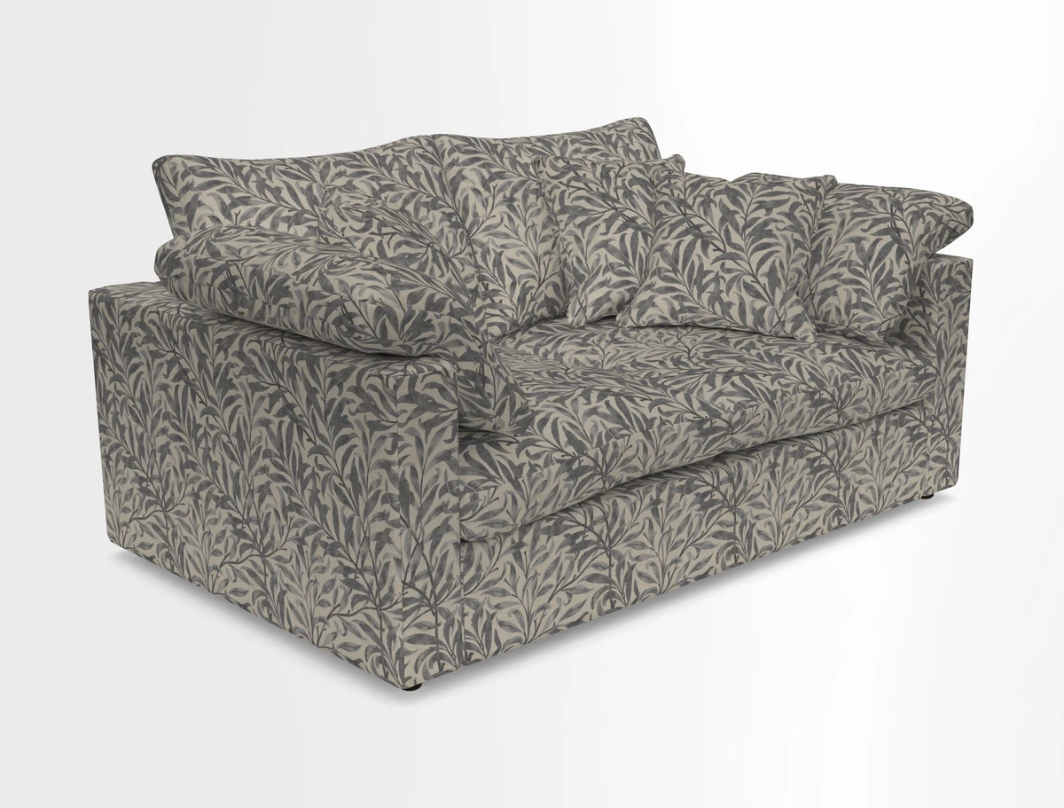 Big Softie Straight Arm 3 Seater Sofa in Sahara Chalk