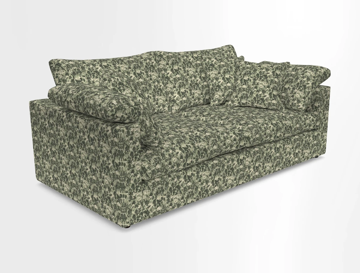 Big Softie Straight Arm 3 Seater Sofa in Sahara Chalk