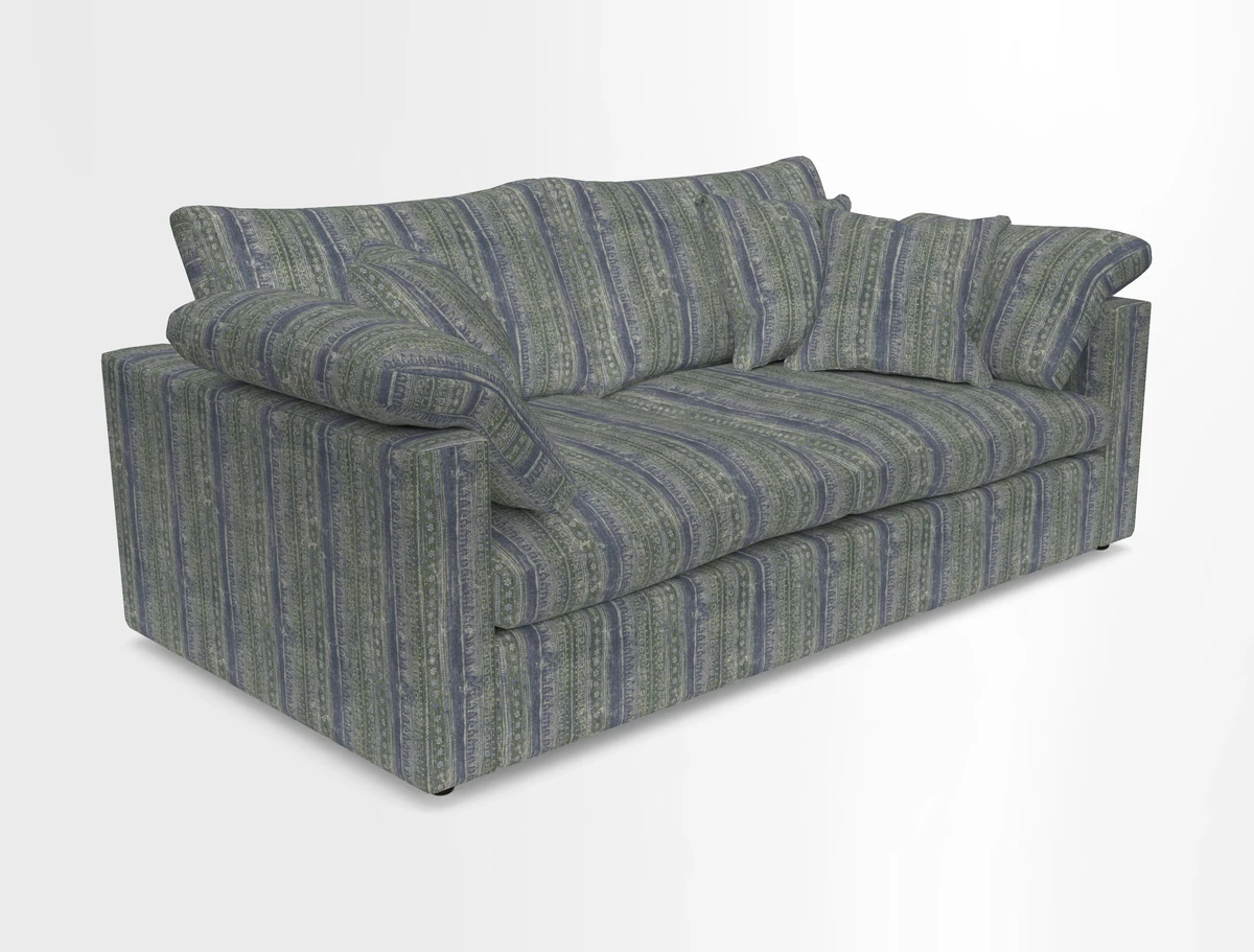 Big Softie Straight Arm 3 Seater Sofa in Sahara Chalk