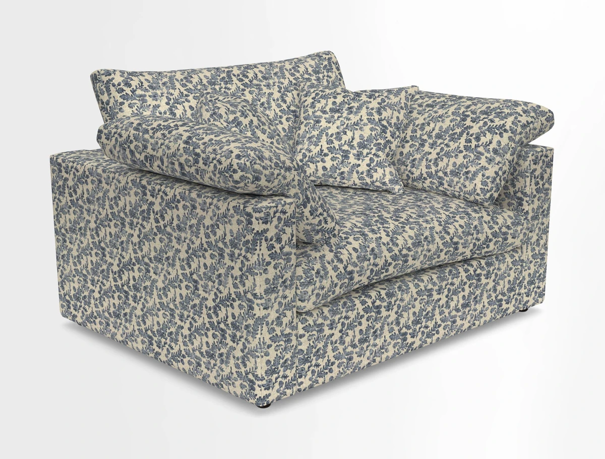 Big Softie Straight Arm Snuggler in Two Tone Plain Biscuit
