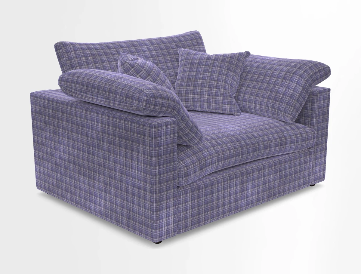 Big Softie Straight Arm Snuggler in Two Tone Plain Biscuit