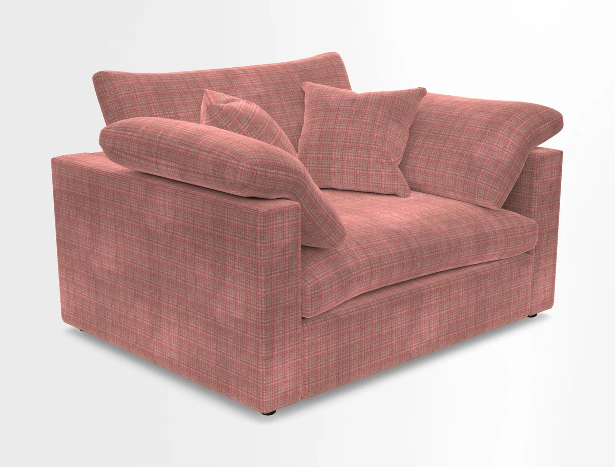 Big Softie Straight Arm Snuggler in Two Tone Plain Biscuit