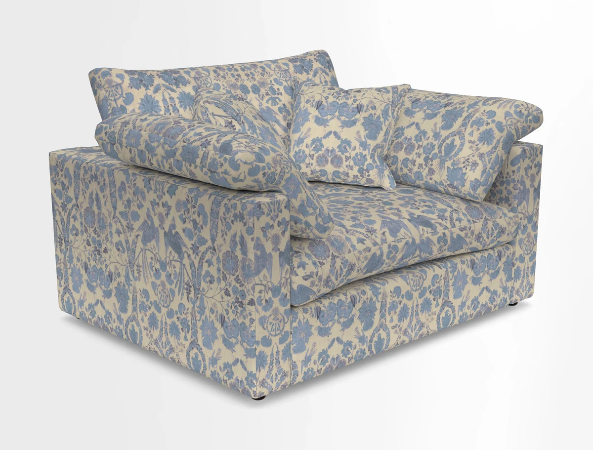 Big Softie Straight Arm Snuggler in Two Tone Plain Biscuit