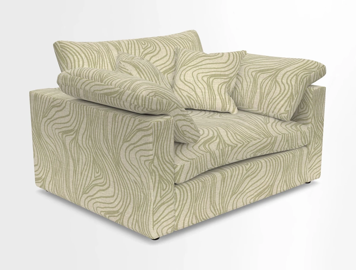 Big Softie Straight Arm Snuggler in Two Tone Plain Biscuit
